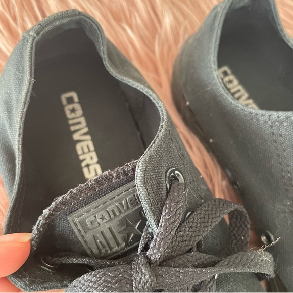 Converse size 8 black excellent condition - Picture 4 of 6